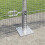 Berkfield Fence Post Silver 4
