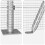 Berkfield Fence Post Silver 6
