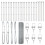 Berkfield Fence Post Silver 5