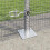 Berkfield Fence Post Silver 4