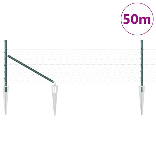 Berkfield Fence Post Green 2