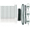 Berkfield Fence Post Green 2