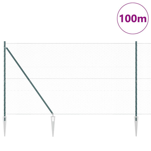 Berkfield Fence Post Green 2