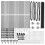 Berkfield Fence Post Grey 4