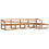 Berkfield Outdoor Sofa Set 5 pcs Natural Solid Acacia Wood 2