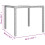 Berkfield Garden Dining Set 3 pcs Beige Poly Rattan 7