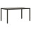 Berkfield Garden Dining Set 5 pcs Black Poly Rattan 5