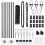 Berkfield Fence Post Grey 5