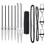 Berkfield Fence Post Grey 2