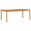 Berkfield Garden Dining Set 7 pcs Brown Solid Acacia Wood 5