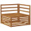 Berkfield Outdoor Sofa Set 5 pcs Natural 3
