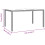 Berkfield Garden Dining Set 7 pcs Beige Poly Rattan 7