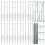 Berkfield Fence Post Silver 2