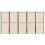 Berkfield 5-Panel Room Divider Light Grey 350x180 cm 4