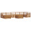 Berkfield Outdoor Sofa Set 8 pcs Natural 2