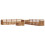 Berkfield Outdoor Sofa Set 9 pcs Natural Solid Acacia Wood 2