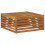 Berkfield Sofa Sets 6 pcs Natural Solid Acacia Wood 4