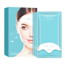 Forehead Wrinkle Patch Hydrogel Microcrystalline Lift for Instant Wrinkle Smoothing Skin Care Pink One Size
