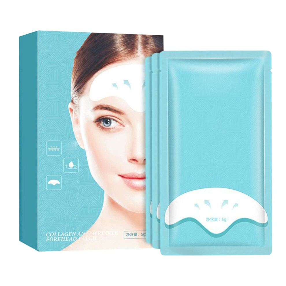 Forehead Wrinkle Patch Hydrogel Microcrystalline Lift for Instant Wrinkle Smoothing Skin Care Pink One Size