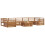 Berkfield Outdoor Sofa Set 8 pcs Natural Solid Acacia Wood 3