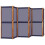 Berkfield 6-Panel Room Divider Dark Blue 420x180 cm 3