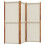 Berkfield 3-Panel Room Divider Light Grey 210x180 cm 3