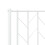 Berkfield Metal Replace Headboard White 180 cm 6