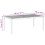 Berkfield Garden Dining Set 7 pcs Beige Solid Acacia Wood 6