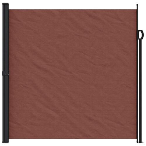 Berkfield Retractable Side Awning Brown 200x500 cm 2