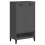 Berkfield Shoe Cabinet VIKEN Anthracite Grey Engineered Wood 2