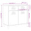 Berkfield Sideboard VIKEN White 80x40x80 cm Engineered Wood 10
