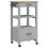 Berkfield Kitchen Trolley MONZA 48x40x88.5 cm Solid Wood Pine 2