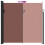 Berkfield Retractable Side Awning Brown 200x500 cm 5