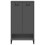 Berkfield Shoe Cabinet VIKEN Anthracite Grey Engineered Wood 6
