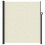 Berkfield Retractable Side Awning Cream 220x500 cm 3