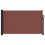 Berkfield Retractable Side Awning Brown 120x600 cm 3