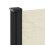 Berkfield Retractable Side Awning Cream 220x500 cm 7