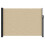 Berkfield Retractable Side Awning Beige 140x600 cm 3