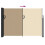 Berkfield Retractable Side Awning Beige 140x600 cm 5