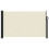 Berkfield Retractable Side Awning Cream 120x600 cm 3