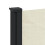 Berkfield Retractable Side Awning Cream 120x600 cm 7