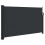 Berkfield Retractable Side Awning Black 120x600 cm 2