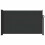 Berkfield Retractable Side Awning Black 120x600 cm 4