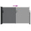 Berkfield Retractable Side Awning Black 120x600 cm 6