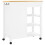 Berkfield Kitchen Trolley MONZA 84x40x88.5 cm Solid Wood Pine 7