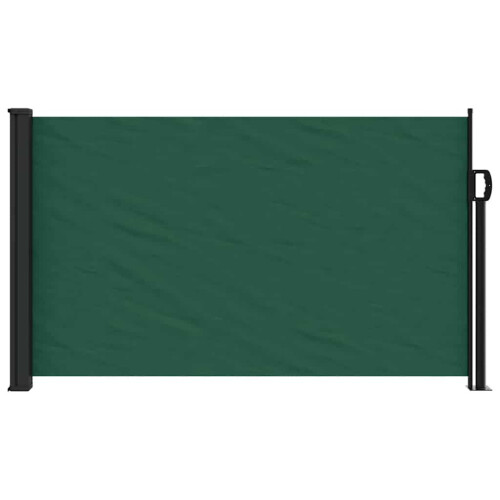 Berkfield Retractable Side Awning Dark Green 120x600 cm 2