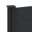Berkfield Retractable Side Awning Black 120x600 cm 8