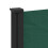 Berkfield Retractable Side Awning Dark Green 120x600 cm 7