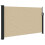 Berkfield Retractable Side Awning Beige 120x600 cm 2
