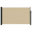 Berkfield Retractable Side Awning Beige 120x600 cm 3